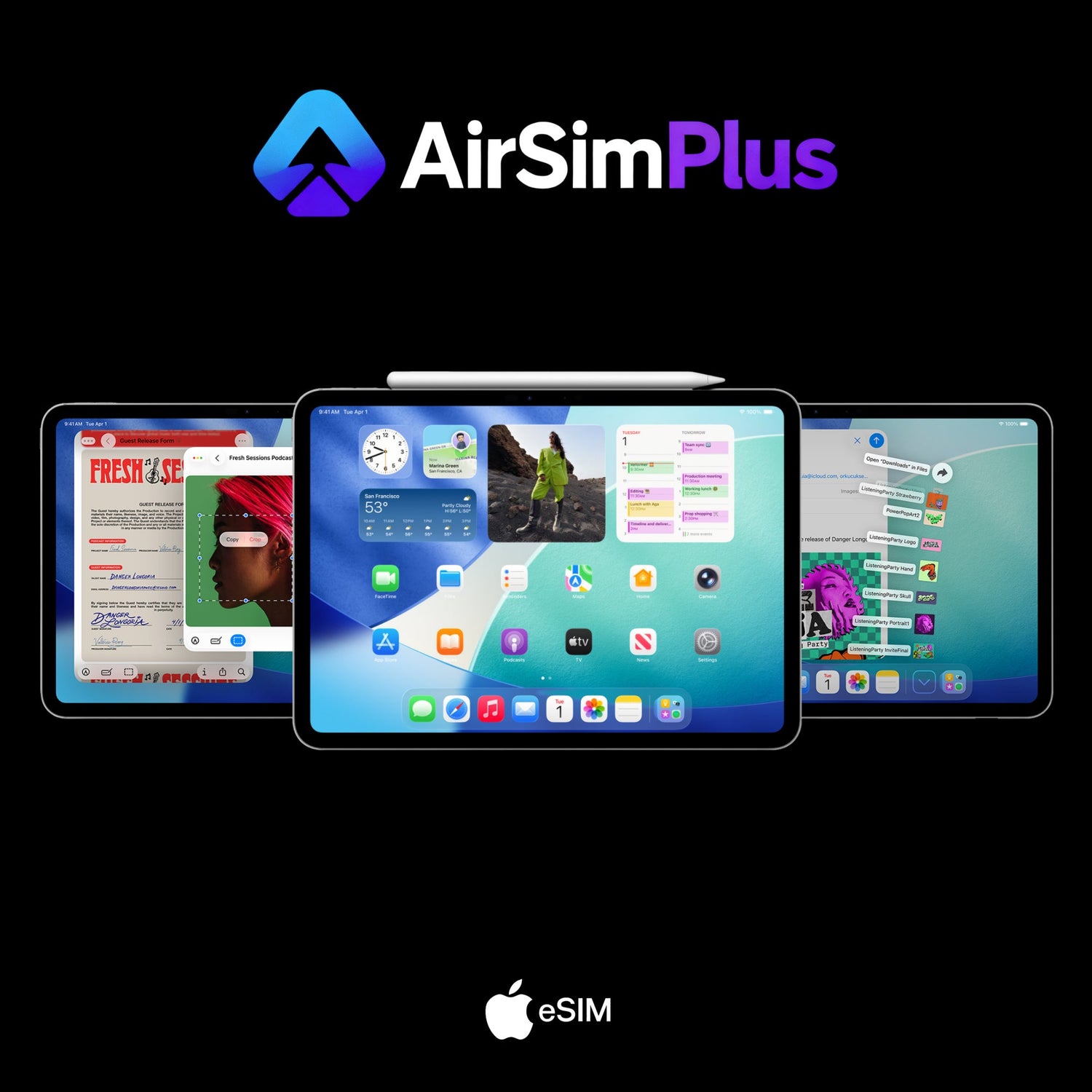 eSIM for iPad