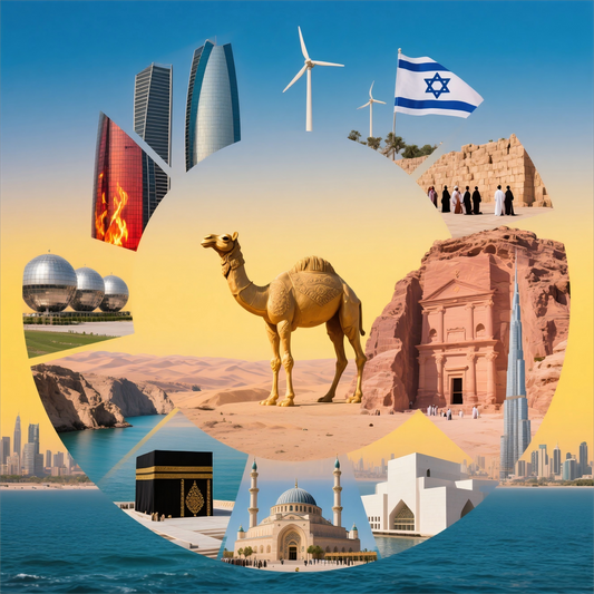 Middle East 13 Regions