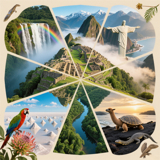 South America 15 Regions